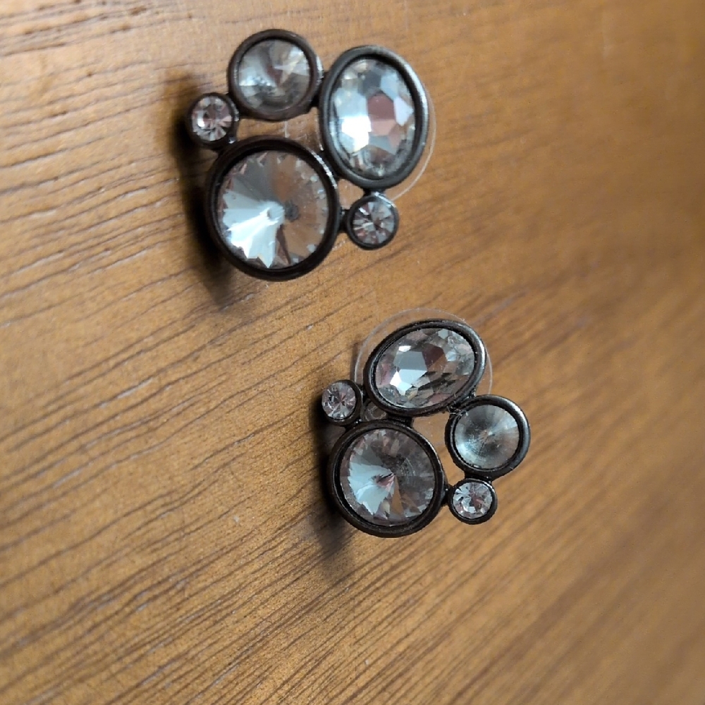 Elegant Silver Stud Earrings